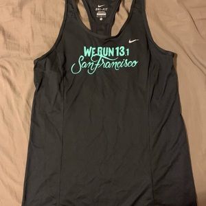 New limited edition Nike SF half marathon tank top
